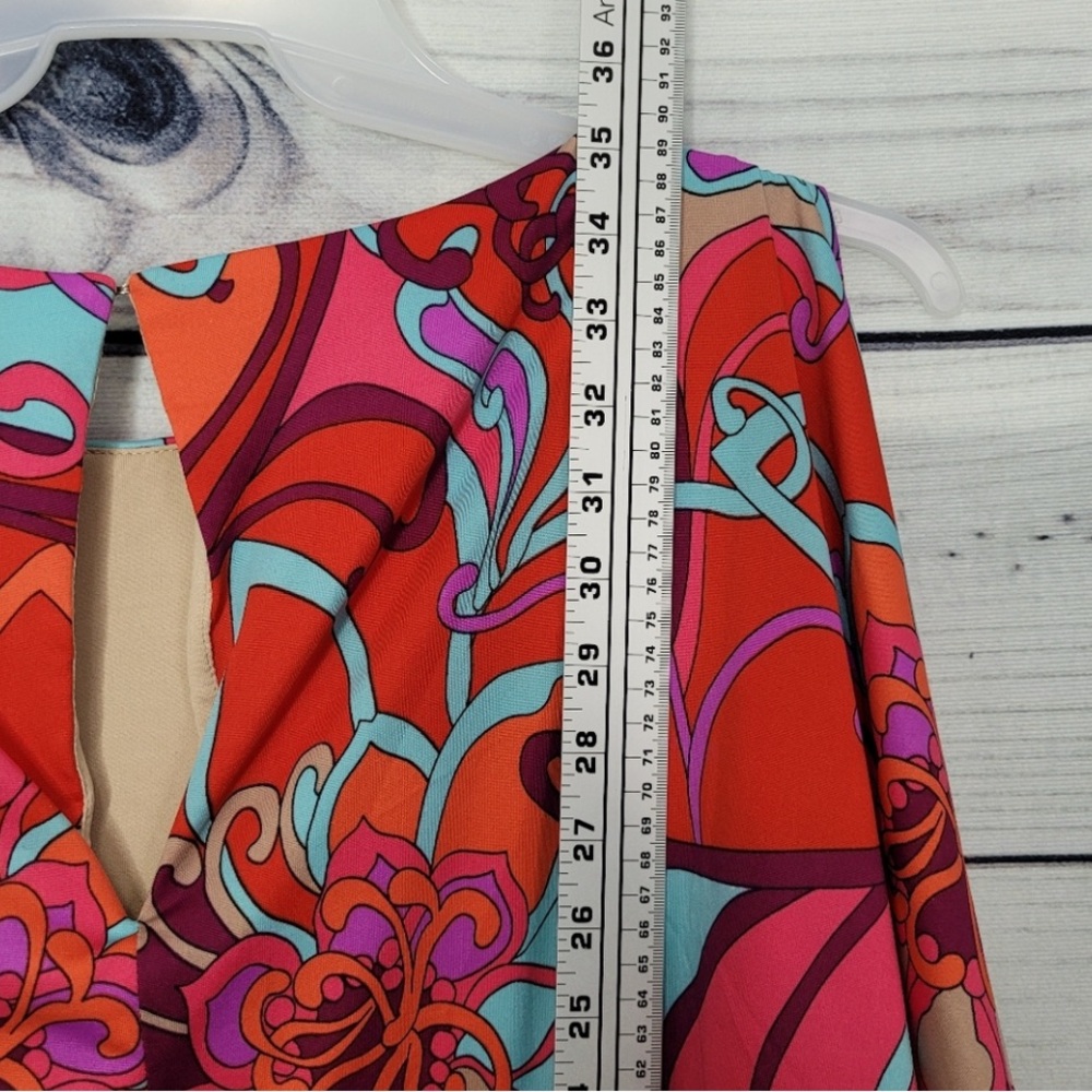 Trina Turk Bernice Mod Dress- Large - Picture 9 of 10